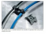 Heavy Duty HDM Harness Clip For Screw Bolt Mounting Automotive Truck Wiring Fixing