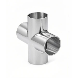 Wholesale 304 Stainless Steel Cross Fitting Four Way Tee Premium Pipe Fittings