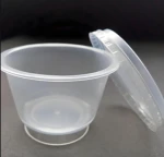 Disposable plastic bowl