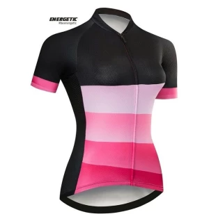 Ladies Cycling Jersey Custom Shirts Bike Clothing Bicycle Pockets Short Sleeve T-shirts