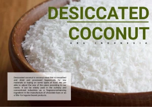 Desiccated Coconut Fine-Medium Grade