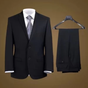 Suit Set Best Selling Black Slim Fit Coat Pants Formal Dress Two Piece Suits Set for Men
