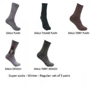 Men's socks- Winter -Regular.