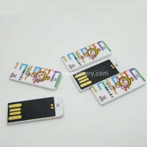SC-016 super mini finger size plastic card memory 1gb 2gb 4gb 8gb