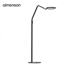 LED Floor Lamp, Modern Reading Adjustable Standing Height 4 Colors And Stepless Brightness Work Lamp For Living Room