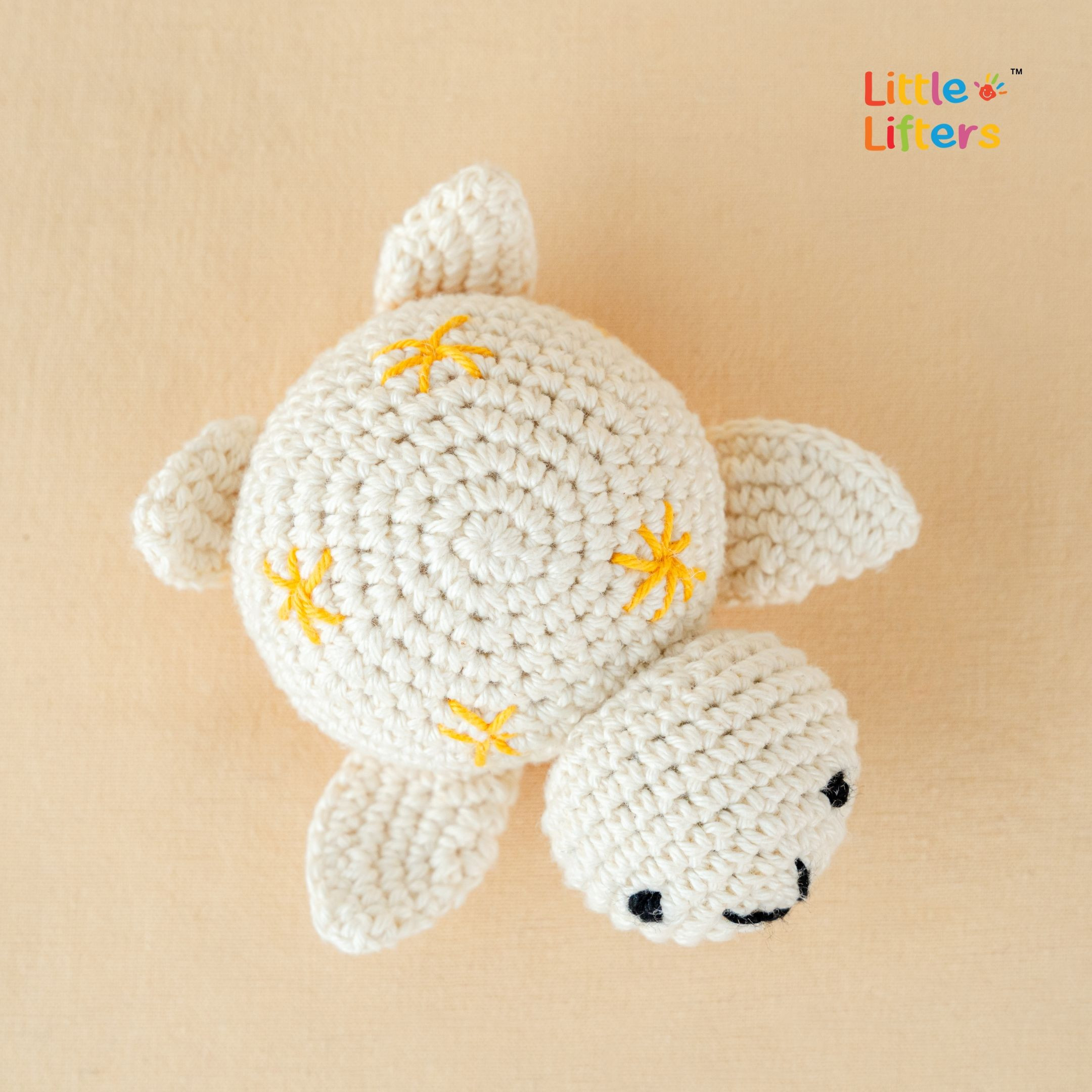 Buy Crochet Turtle Rattle from Little lifters, India | Tradewheel.com
