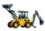 Import XCMG Official Backhoe WZ30-25 2.5 Ton Wheel Backhoe Loader with Price from China