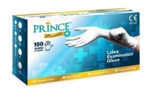 Prince Premium Latex Examination Glove (100pcs/ box)