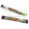 HALAL 2pcs Jolli Beam Licorice Sour Straw Gummy Candy Strips with Sour Powder Filling