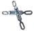 Import American die forging flower blue bolt open body flower blue screw 316 stainless steel closed flower basket din1480 from China