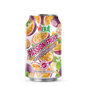 330ml Passion Fruit Juice With VINUT Hot Selling Free Sample, Private Label, Wholesale Suppliers (OEM, ODM)