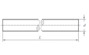 DIN 975/ DIN 976 Threaded Rod