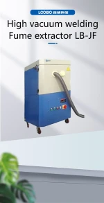 Powerful High Vacuum Fume Extractor Ensuring Clean Air During MIG MAG Welding