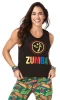 Zumba Made With Love Loose Tank - woman tops t shirts