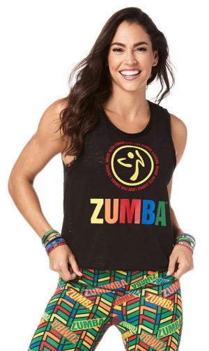 Buy Zumba With Love Loose Tank - Woman Tops T Shirts from Zumba Fitness, Netherlands | Tradewheel.com