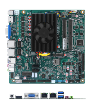 Embedded Mini-ITX Motherboard Intel Core i5 8265U i7 8565U 2*DDR4 2*RJ45 6*COM