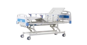 Manual three-function nursing bed
