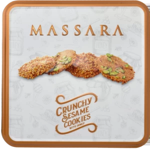 CRUNCHY SESAME COOKIES WITH HONEY 200gr