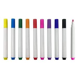 Cheapest Office Stationery Water-based Pen Solid Color Fiber Fine Felt Tip Water Color Marker