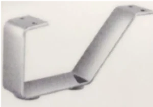 Chrome Steel Sofa Legs 100mm Furniture Legs Cabinet Bed Table Legs Metal Furniture Legs OEM Supplier