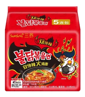 KOREA Double Spicy Chicken Flavor Noodles