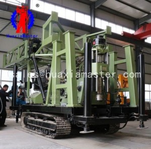 recommend 1500m depth portable rigXYD-44A/ Crawler core Drilling Rig mobile truck mounted drilling rig for sale