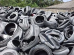 Used Butyl Inner Tube Scrap / Butyl Rubber Inner Tube Scrap / Rubber Bladder Scrap