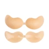 Seamless Super Thin Push up Mango Shape Adhesive Invisible Strapless Reusable Silicone Sticky Bra