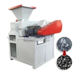 High efficiency biomass carbon powder iron powder metal powder fluorite powder ball press machine