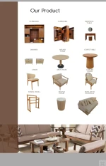 Indoor and outdoor furniture