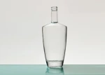 700ml Oval Shape High Flint Plate Finish Cognac Bottle