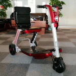 the auto folding electric scooter