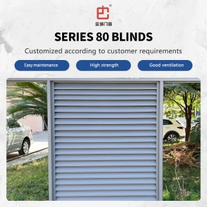 Jingcheng 80 Series Shutters, Shutters with Good Ventilation & Corrosion Resistance, Custom Products