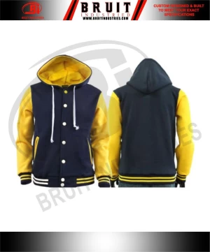 Male hoodies With Crew Neck Hot sale Design OEM Custom Made Cotton Plain hood With Long Sleeve