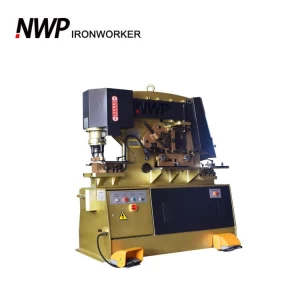 Nanjing Weipu Machine hydraulic ironworker machine metal hydraulic combine shearing & punching machine
