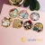 Import Custom wholesale enamel Pins logo badge keychain keyring from China