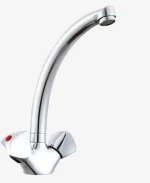 brushed Hot and Cold Mixed Kitchen Faucet