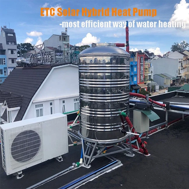 1000L solar water heating/heat pump/solar heat pump and water heating