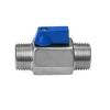 1 Inch Ball Valve for Water Air Oil and Gas stainless steel  Mini Fitting Ball Air Valve