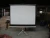 Import 100" 80"x80" 200x200 16:9 4:3 Matte White Portable Tripod Stand Projection Screen/HD Portable Manual Pull Down Projector Screen from China