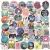 Import 100 pieces of small fresh and cute vine stickers notebook skateboard graffiti stickers from China