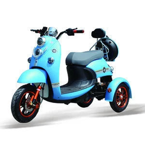 1000W 60V 3 wheel cheap electrical 2 seat mobility e scooter adult tricycle for sale