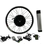 1000W Electric Bike Conversion Kit 26" Front Rear Wheel Motor Bicycle Hub 48V Aluminum Alloy Rim Kits
