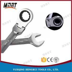 13mm Chrome Vanadium Adjustable Key Ratchet flexible Open End Repair Tools To Bike Torque adjustable ratchet Wrench Spanner