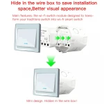 150W WIFI Dimmer Smart Voice Remote Control Home DIY Automatic Electronic Module Controller Wireless Switch