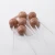 Import 15g ball shaped milky tea flavor sweets lollipop candy pin pop lollipops from China
