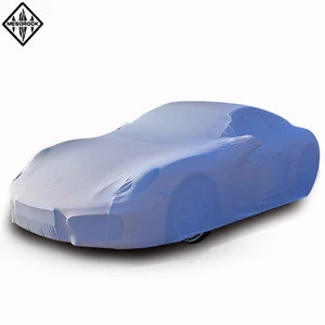 160GSM Breathable and Stretchable Tailored  Indoor Dustproof Spandex Car Cover