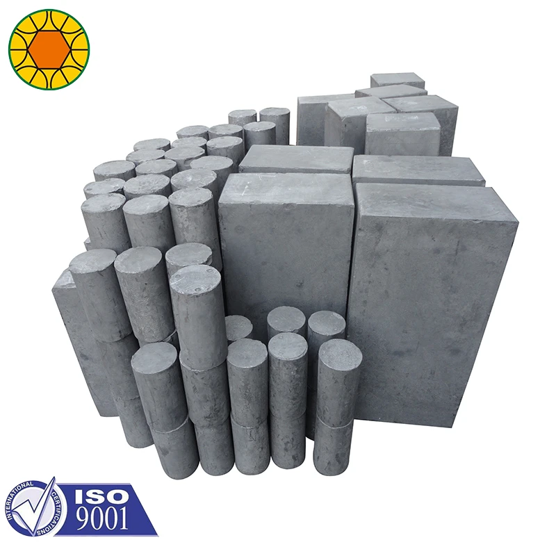 1.85 1.9 Density Isostatically Molded Isostropic Graphite Blocks and Rods for Sale Competitive Price