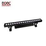 18X18W Dmx Battery-Operated Wireless ip65 Waterproof Rgbwa+Uv 6In1 Outdoor Wall Lights led lights IP65 Led Wall Washer