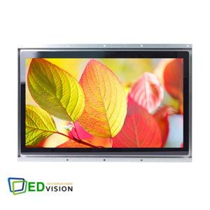 19.5 Inch Industrial Open Frame PCAP Touch Monitor supported 1600x900 with 250 cd